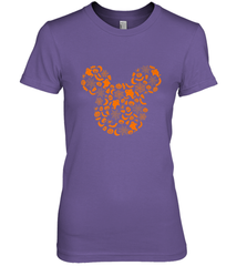 Disney Mickey Mouse Halloween Silhouette Women's Premium T-Shirt Women's Premium T-Shirt - FordPhuMy