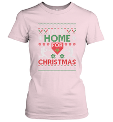 I'll Be Home for Christmas Baseball Gift For Men Women Kids Women's T-Shirt Women's T-Shirt - FordPhuMy
