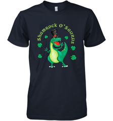 T Rex Dinosaur St. Patrick's Day Irish Funny Men's Premium T-Shirt Men's Premium T-Shirt - FordPhuMy
