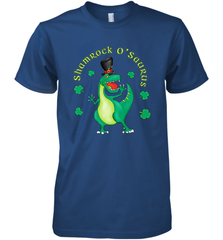 T Rex Dinosaur St. Patrick's Day Irish Funny Men's Premium T-Shirt Men's Premium T-Shirt - FordPhuMy