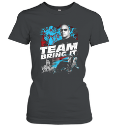 WWE The Rock Team Bring It Women's T-Shirt