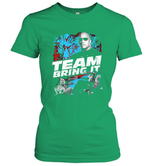 WWE The Rock Team Bring It Women's T-Shirt Women's T-Shirt - FordPhuMy