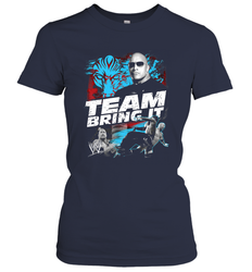 WWE The Rock Team Bring It Women's T-Shirt