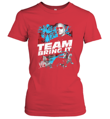 WWE The Rock Team Bring It Women's T-Shirt Women's T-Shirt - FordPhuMy