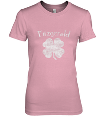 Vintage Fitzgerald Irish Shamrock St Patty's Day Women's Premium T-Shirt Women's Premium T-Shirt - FordPhuMy