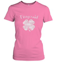 Vintage Fitzgerald Irish Shamrock St Patty's Day Women's T-Shirt Women's T-Shirt - FordPhuMy