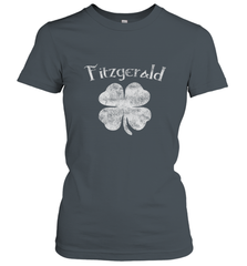 Vintage Fitzgerald Irish Shamrock St Patty's Day Women's T-Shirt Women's T-Shirt - FordPhuMy