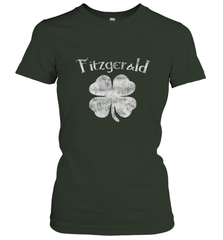 Vintage Fitzgerald Irish Shamrock St Patty's Day Women's T-Shirt Women's T-Shirt - FordPhuMy