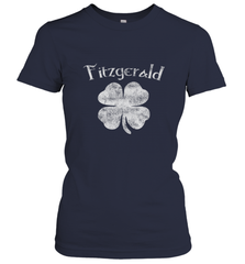 Vintage Fitzgerald Irish Shamrock St Patty's Day Women's T-Shirt Women's T-Shirt - FordPhuMy