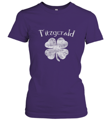 Vintage Fitzgerald Irish Shamrock St Patty's Day Women's T-Shirt Women's T-Shirt - FordPhuMy