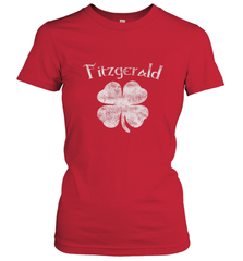 Vintage Fitzgerald Irish Shamrock St Patty's Day Women's T-Shirt Women's T-Shirt - FordPhuMy