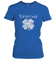 Vintage Fitzgerald Irish Shamrock St Patty's Day Women's T-Shirt Women's T-Shirt - FordPhuMy