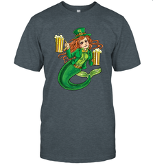 St Patricks Day Shirt Women Leprechaun Mermaid Girls Redhead Men's T-Shirt Men's T-Shirt - FordPhuMy