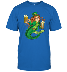 St Patricks Day Shirt Women Leprechaun Mermaid Girls Redhead Men's T-Shirt Men's T-Shirt - FordPhuMy