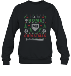 Premium Baseball Ugly Christmas Sweater Pattern Crewneck Sweatshirt