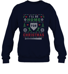 Premium Baseball Ugly Christmas Sweater Pattern Crewneck Sweatshirt