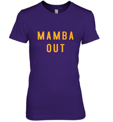 Mamba Out Limited Edition Farewell Tribute Women's Premium T-Shirt Women's Premium T-Shirt - FordPhuMy