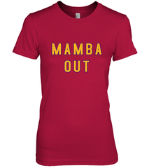 Mamba Out Limited Edition Farewell Tribute Women's Premium T-Shirt Women's Premium T-Shirt - FordPhuMy