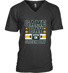 NFL Green Bay WI. Game Day Football Home Team Men's V-Neck Men's V-Neck - FordPhuMy