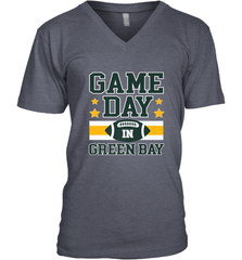 NFL Green Bay WI. Game Day Football Home Team Men's V-Neck Men's V-Neck - FordPhuMy