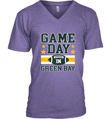 NFL Green Bay WI. Game Day Football Home Team Men's V-Neck Men's V-Neck - FordPhuMy