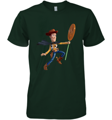 Disney PIXAR Toy Story Halloween Woody Men's Premium T-Shirt Men's Premium T-Shirt - FordPhuMy