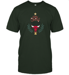 NBA Chicago Bulls Logo merry Christmas gilf Men's T-Shirt Men's T-Shirt - FordPhuMy