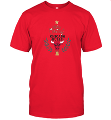 NBA Chicago Bulls Logo merry Christmas gilf Men's T-Shirt Men's T-Shirt - FordPhuMy