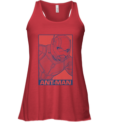 Marvel Avengers Endgame Ant Man Pop Art Women's Racerback Tank