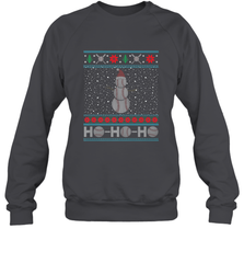 Christmas Baseball Snowman Ugly Christmas Xmas Crewneck Sweatshirt Crewneck Sweatshirt - FordPhuMy