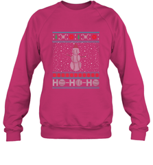 Christmas Baseball Snowman Ugly Christmas Xmas Crewneck Sweatshirt Crewneck Sweatshirt - FordPhuMy