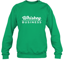 Whiskey Business Drinking St Patrick's Day Crewneck Sweatshirt Crewneck Sweatshirt - FordPhuMy