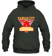 Kansas City Old School Football _ The City Of Champions LIV Hooded Sweatshirt Hooded Sweatshirt - FordPhuMy