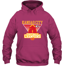 Kansas City Old School Football _ The City Of Champions LIV Hooded Sweatshirt Hooded Sweatshirt - FordPhuMy