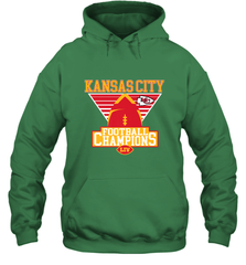 Kansas City Old School Football _ The City Of Champions LIV Hooded Sweatshirt Hooded Sweatshirt - FordPhuMy