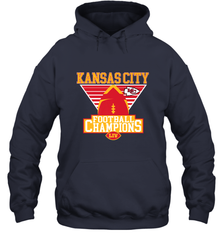 Kansas City Old School Football _ The City Of Champions LIV Hooded Sweatshirt Hooded Sweatshirt - FordPhuMy