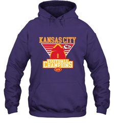 Kansas City Old School Football _ The City Of Champions LIV Hooded Sweatshirt Hooded Sweatshirt - FordPhuMy