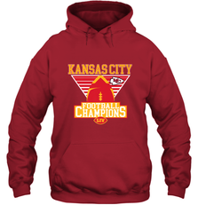Kansas City Old School Football _ The City Of Champions LIV Hooded Sweatshirt Hooded Sweatshirt - FordPhuMy