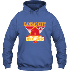 Kansas City Old School Football _ The City Of Champions LIV Hooded Sweatshirt Hooded Sweatshirt - FordPhuMy