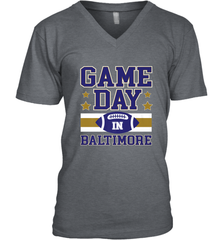 NFL Baltimore MD. Game Day Football Home Team Men's V-Neck Men's V-Neck - FordPhuMy