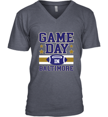 NFL Baltimore MD. Game Day Football Home Team Men's V-Neck Men's V-Neck - FordPhuMy
