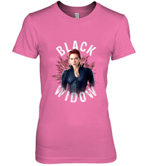 Avengers Endgame Black Widow Space Poster Graphic Women's Premium T-Shirt Women's Premium T-Shirt - FordPhuMy
