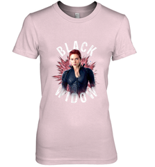 Avengers Endgame Black Widow Space Poster Graphic Women's Premium T-Shirt Women's Premium T-Shirt - FordPhuMy