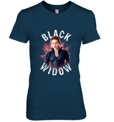 Avengers Endgame Black Widow Space Poster Graphic Women's Premium T-Shirt Women's Premium T-Shirt - FordPhuMy