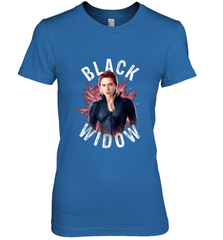 Avengers Endgame Black Widow Space Poster Graphic Women's Premium T-Shirt Women's Premium T-Shirt - FordPhuMy