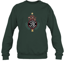 NBA Toronto Raptors Logo merry Christmas gilf Crewneck Sweatshirt Crewneck Sweatshirt - FordPhuMy