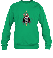 NBA Toronto Raptors Logo merry Christmas gilf Crewneck Sweatshirt Crewneck Sweatshirt - FordPhuMy