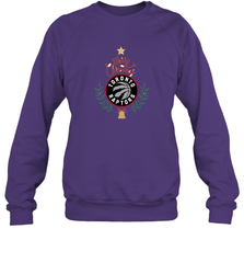NBA Toronto Raptors Logo merry Christmas gilf Crewneck Sweatshirt Crewneck Sweatshirt - FordPhuMy