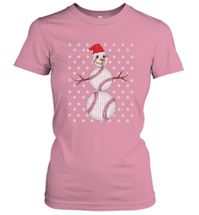 UGLY CHRISTMAS Baseball Snowman Holiday Santa Funny Men Gift Women's T-Shirt Women's T-Shirt - FordPhuMy