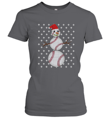 UGLY CHRISTMAS Baseball Snowman Holiday Santa Funny Men Gift Women's T-Shirt Women's T-Shirt - FordPhuMy